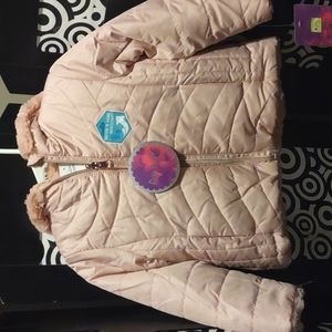 BNWT girls pink coat 4t.super cute!